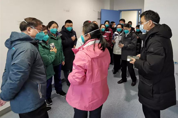 北医三院医疗队在武汉 首日：实地考察、感控培训......临时党支部收到8份入党申请书，他们这样说