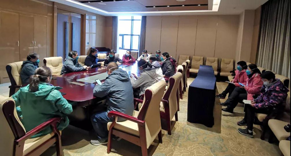 北医三院医疗队在武汉 首日：实地考察、感控培训......临时党支部收到8份入党申请书，他们这样说