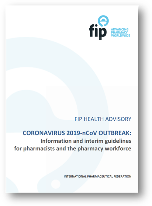 我院药剂科赵荣生教授参与制定并组织编译的国际药学联合会《新型冠状病毒(2019-nCoV)暴发:适用于药师和药房工作人员的信息与试行指南》(中文版)在全球发布