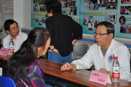 2017年5月17日党校院区举办‘世界哮喘日’健康讲座和义诊