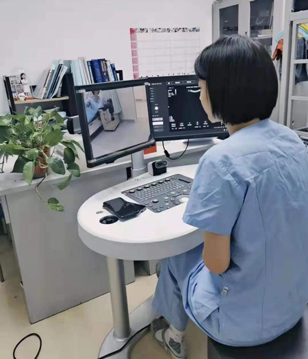 医患不接触就能做超声?冬奥医疗保障来了5G机器人