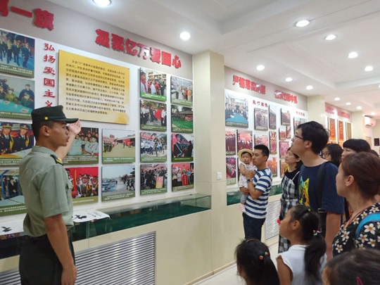 放射与核医学联合党支部参观国旗护卫队有感	