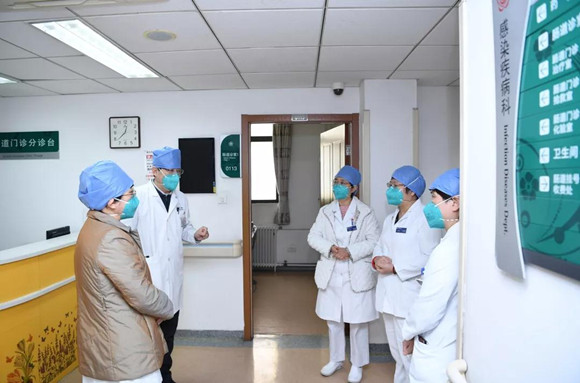 现在是除夕，这里是北医三院