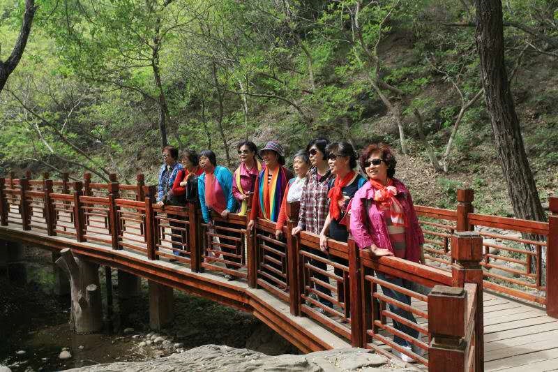 2017-5月离退休人员春游