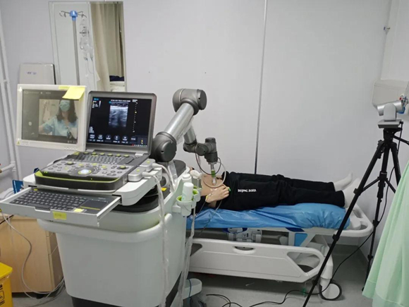 医患不接触就能做超声?冬奥医疗保障来了5G机器人