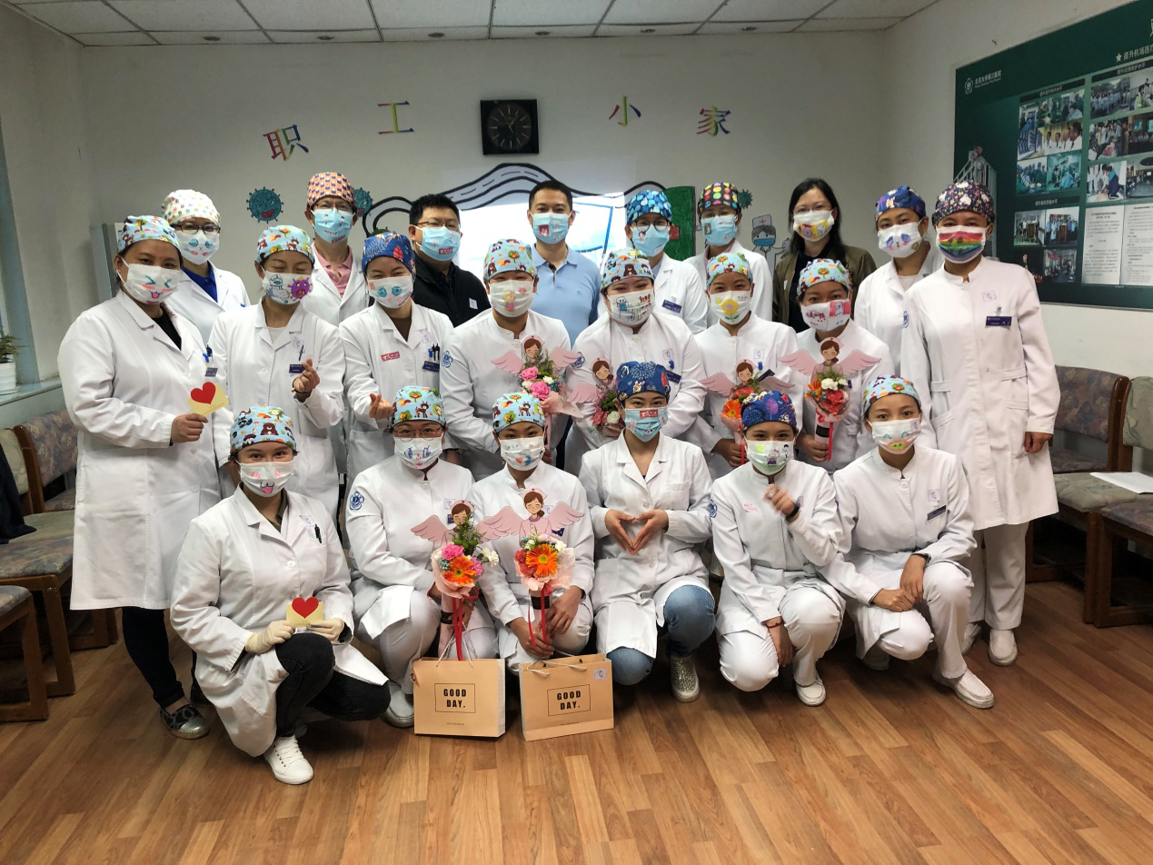 致敬最美逆行者,做有担当的体检人——体检中心庆祝“5.12国际护士节”活动