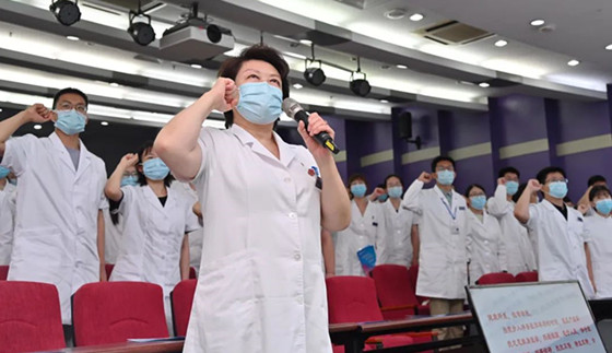 甲子传承又四载 今朝我做扬帆人——北医三院召开2022年欢迎新职工大会