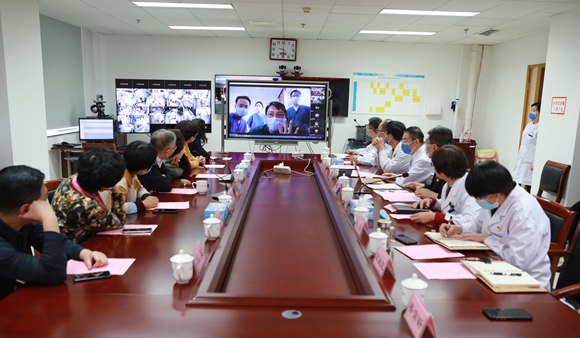 北京大学第三医院党委书记金昌晓一行在延庆院区进行冬奥医疗保障调研