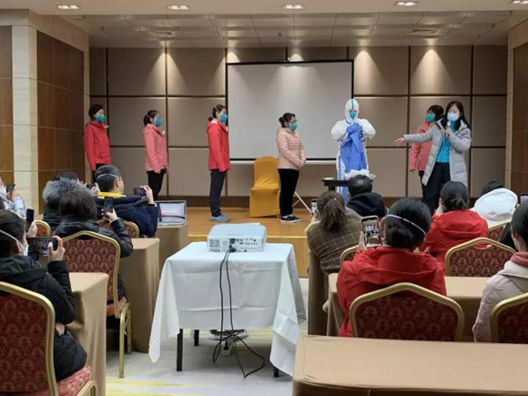 【中国科协科学技术传播中心】北医三院援鄂医疗队已正式独立接管新病区