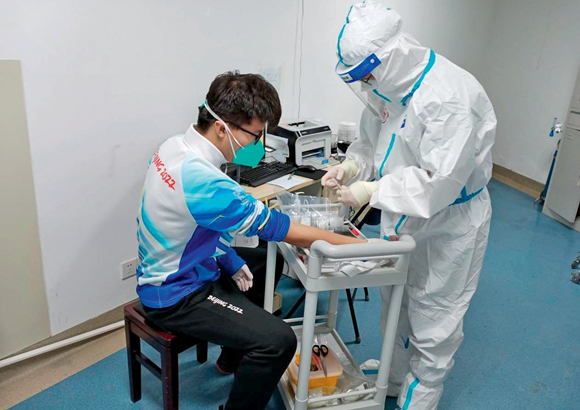 护理部:闪耀冬奥 三米阳光一起向未来