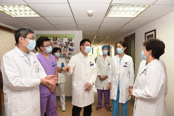 国庆、中秋前夕我院院领导行政查房