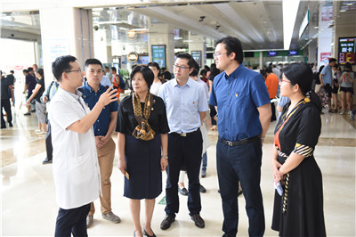 浙江省中医院来我院交流座谈 