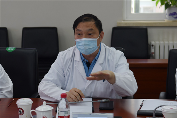 北京市科委领导来院调研互联网医院相关工作