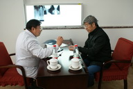 三院副院长、骨科专家刘晓光主任医师到中共中央党校为校领导进行诊疗和骨科相关疾病的健康指导