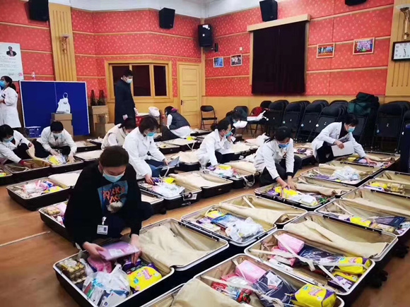 北医三院第三批援鄂抗疫医疗队出征武汉