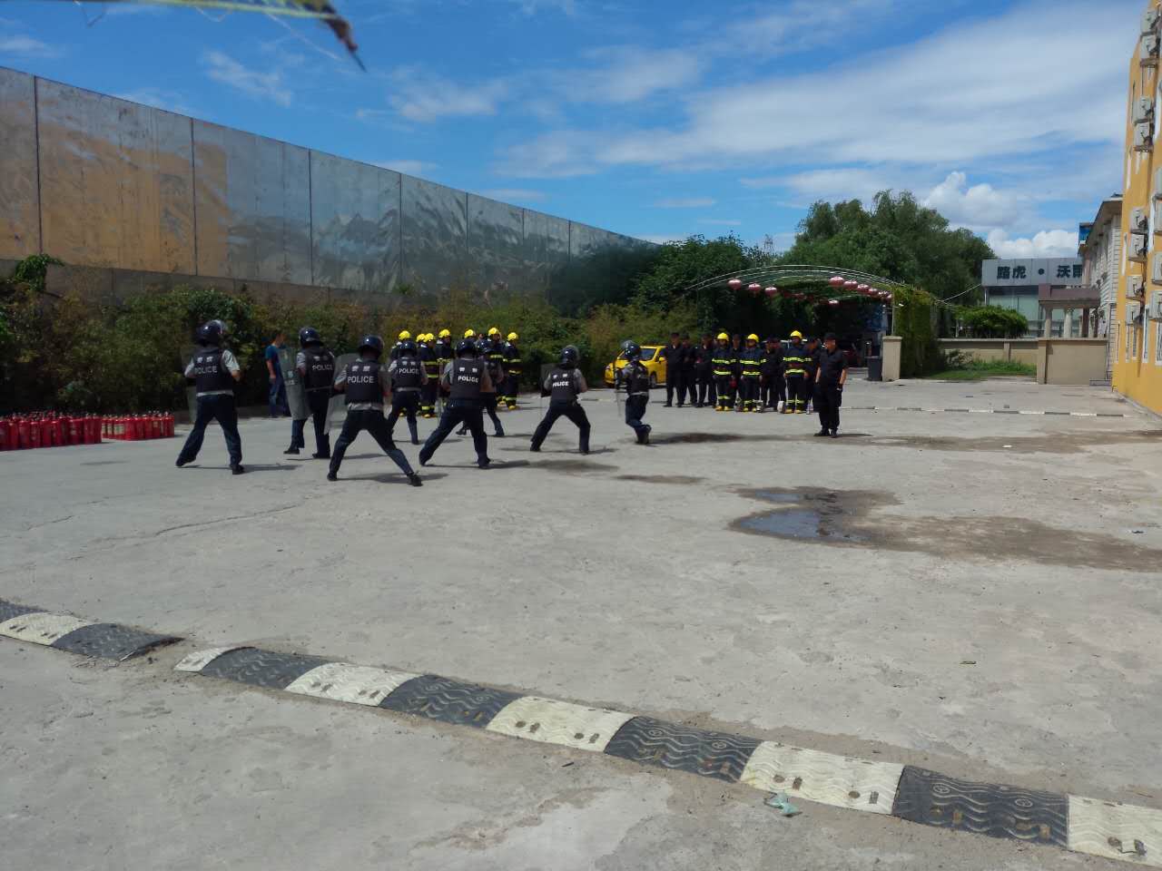 消化科积极参加院保卫处组织的安全员培训工作