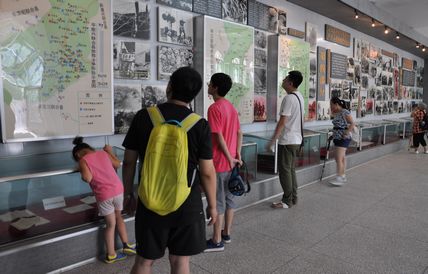 庆祝抗日战争胜利70周年党校院区组织职工参观革命教育基地