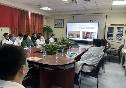 肿瘤放疗科党支部以“党史日历”为切入点，开展“进京赶考”的党史参观和讨论