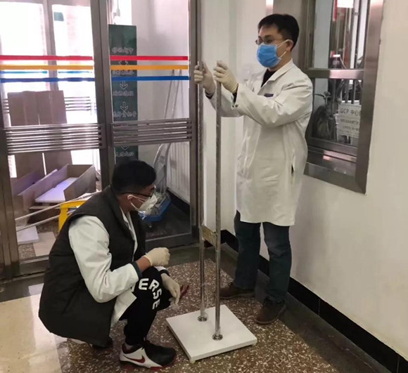 现在是除夕，这里是北医三院