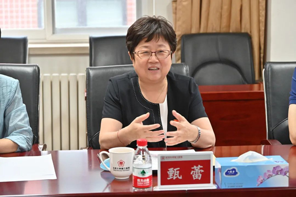 风雨见真情 危难显担当——海淀区委卫生健康工委领导来院慰问