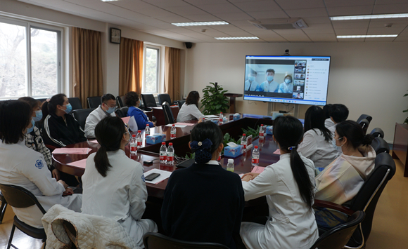 北医三院团委组织召开冬（残）奥会医疗保障团员线上慰问会