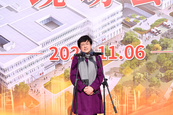 乔杰院长参加海淀区北部医疗中心建设项目进展现场会