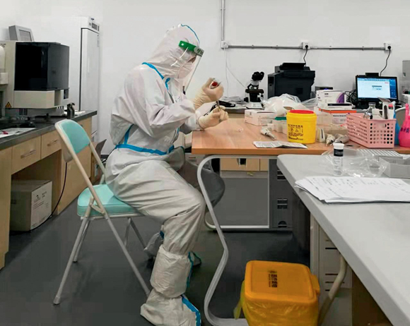 检验科:联动协作 圆满完成涉奥标本检测任务