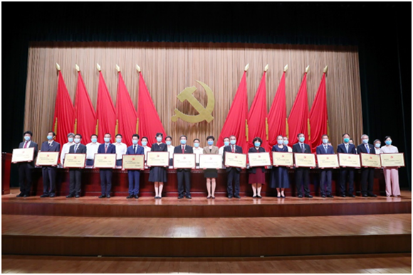 我院党委荣获“北京高校先进党组织”和“北京大学先进党组织”荣誉称号