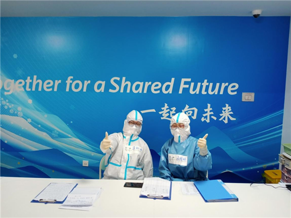 “小黑”和“小蓝”——援鄂之后再“护”冬奥