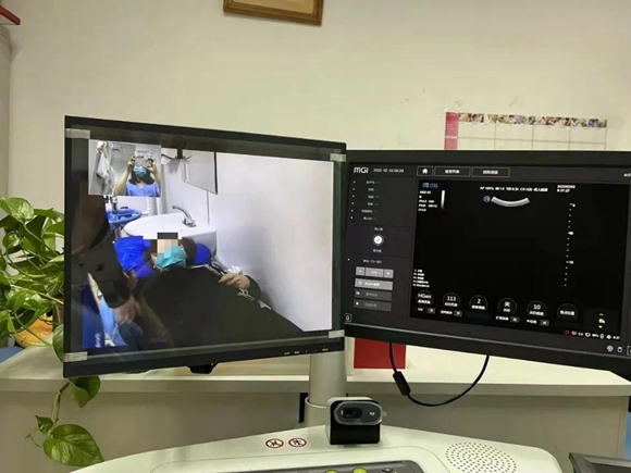 医患不接触就能做超声?冬奥医疗保障来了5G机器人