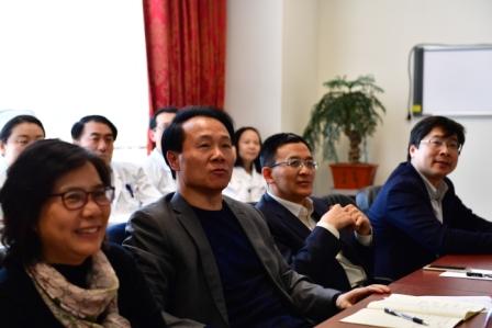 医学部主任詹启敏来运动医学研究所调研指导工作