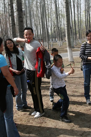 神经科工会组织趣味运动会