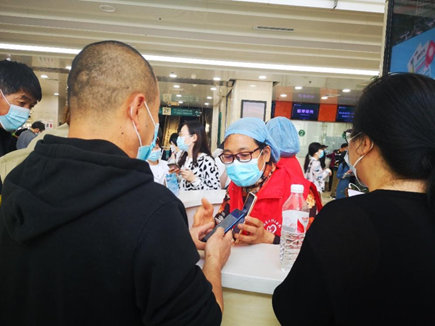 北京大学第三医院社会志愿者服务岗重启