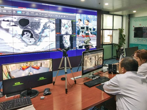 肿瘤放疗科开展5G远程会诊